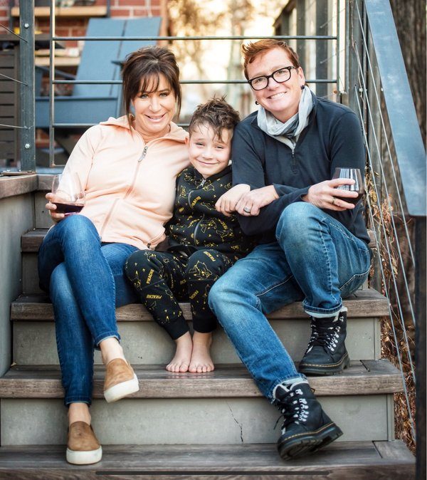 Heidi Finn with her family in Denver, Colorado